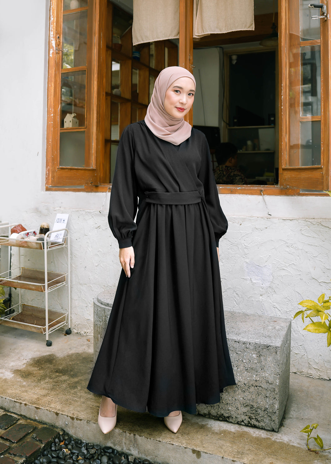 Haruka Dress Black L-XL