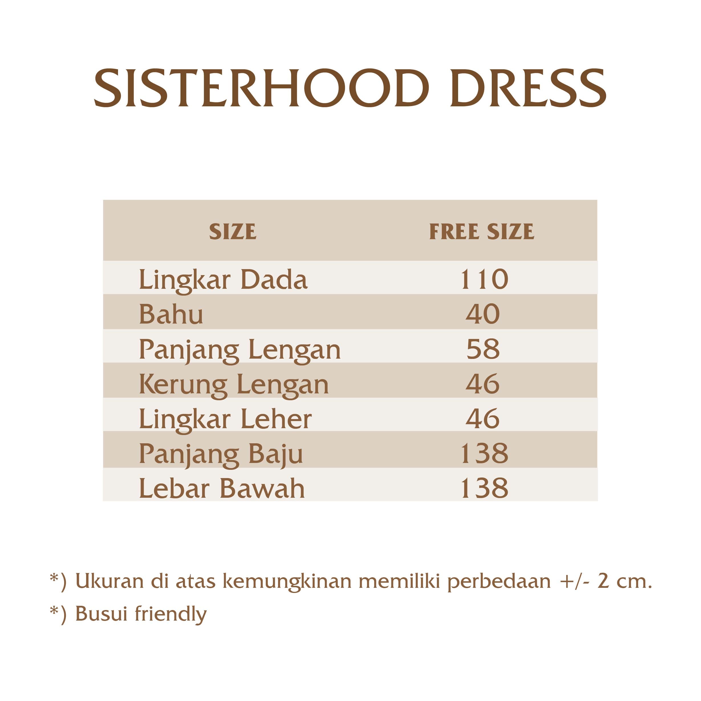 Sisterhood Dress
