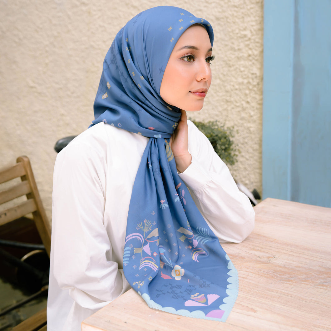 Purukambera - Hijab Segi Empat - Ara
