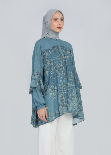 Load image into Gallery viewer, Yamila Blouse Sea Pine