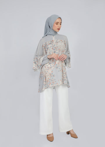 Load image into Gallery viewer, Yamila Blouse Warm Gray