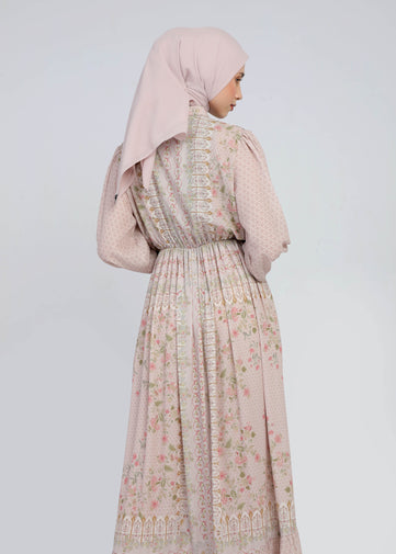 Load image into Gallery viewer, Dania Dress Almond Peach