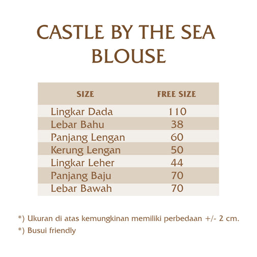 Load image into Gallery viewer, Castle By The Sea Blouse