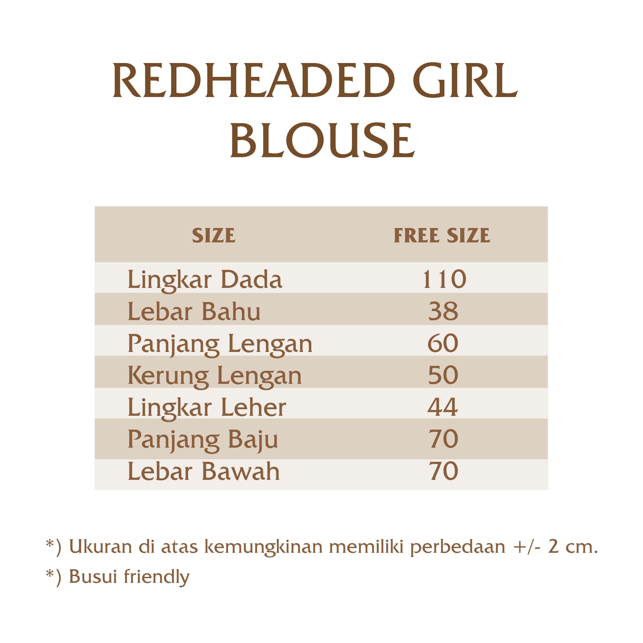 Redheaded Girl Blouse