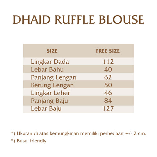 Load image into Gallery viewer, Dhaid Ruffle Blouse