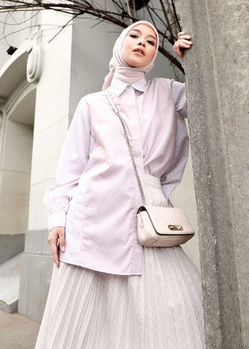 Load image into Gallery viewer, Pleated Skirt Blush Pink (No Box)