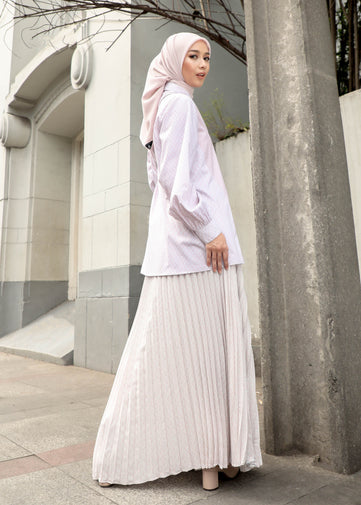 Load image into Gallery viewer, Pleated Skirt Blush Pink (No Box)