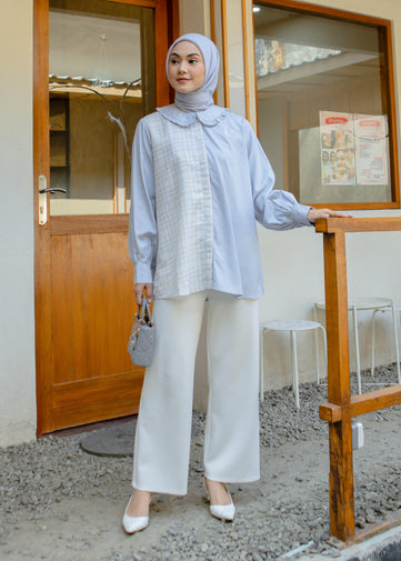 Load image into Gallery viewer, Touch The Sky Blouse Mix Shirt (S/M)
