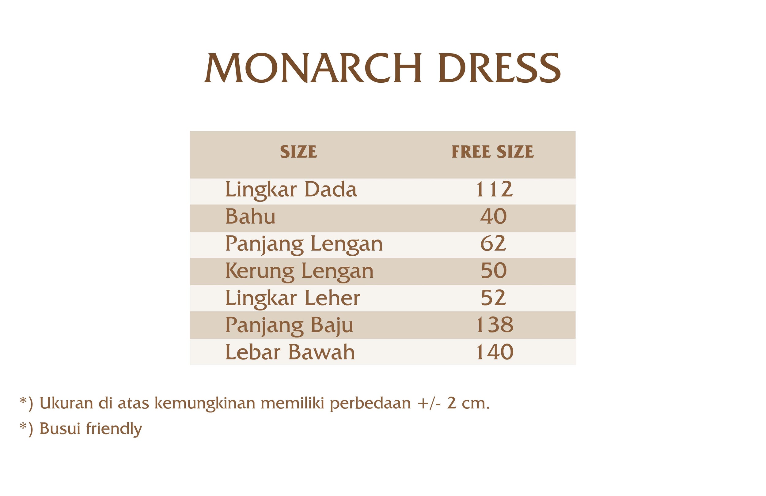 Monarch Dress